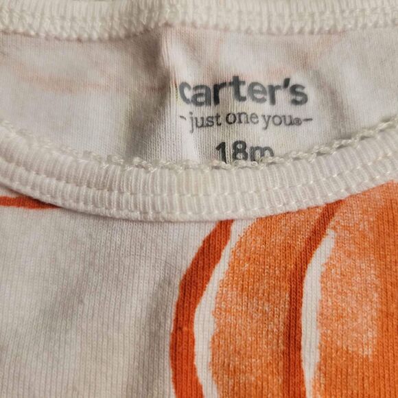 2 Pairs Girl's 18 Months Carters Pajamas - Picture 4 of 4